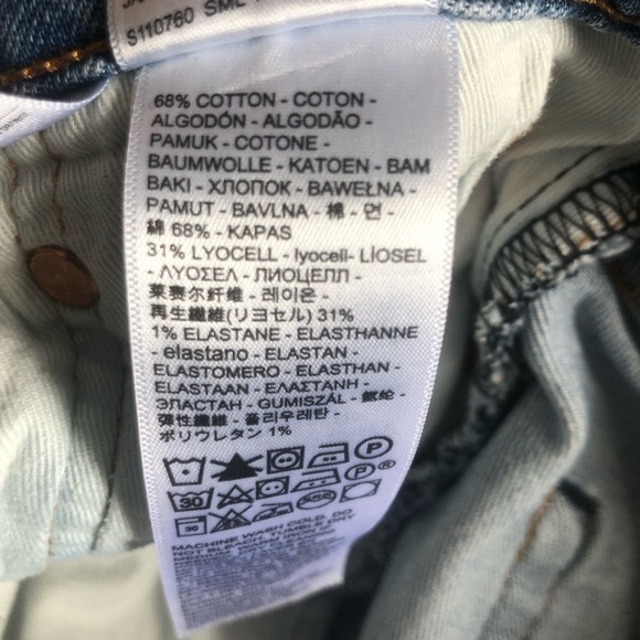 Levi’s 512 Slim Tapered Light Wash Premium Denim Jeans Size 29 - Picture 12 of 13